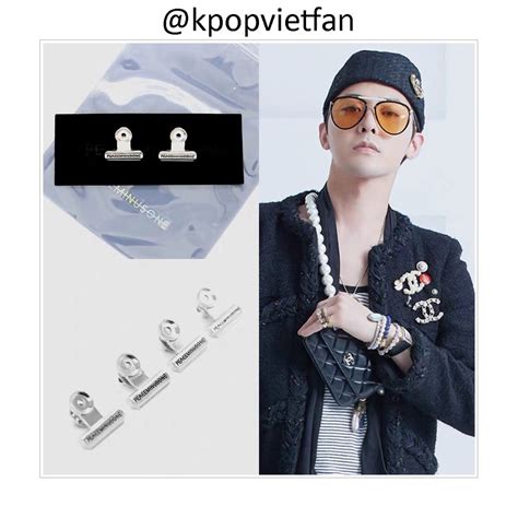 g dragon versace bulldog clips|PEACEMINUSONE by G.